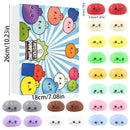 Squishvent - Julekalender med 24 Slow-Rising Squishy Legetøj