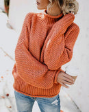 ChicCozy - Rullekrave sweater med høj hals