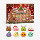 Tactivent - Squishy sanselegetøj julekalender med 24 overraskelser