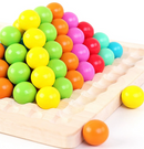 TinyBead - Montessori matchende puslespil i træ med