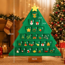 Treetreat - Adventskalender i juletræsform med 24 rum