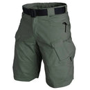 Ethan cargo shorts med flere lommer og unikt design