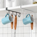 HangSmart - Skabsbøjle til underskab med 6 - 1+1 Gratis