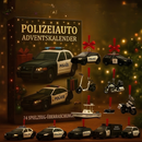 Copvent - Adventskalender med mini-politibiler og tilbehør
