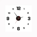SilentTime - Lydløst digitalt vægur 20 cm med klassisk rund