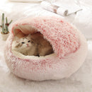 CozyNest - Donut-formet kæledyrsseng til rolig søvn