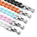 SteelChroma - Livlig cubansk armbånd 12 mm