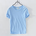 Elijah - BHerre t-shirt med rund hals i blød soft-touch
