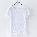 Caius - Rund hals t-shirt med korte ærmer og afslappet