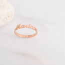 HeartBond - Justerbar ring med specialindgravering af op