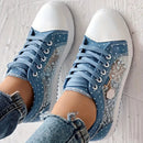 Luna - Dame sneakers med justerbar snørelukning