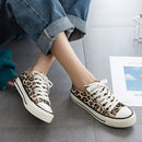 Seraphina - Moderne flade sneakers med leopardprint og