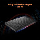 MaxStore - Bærbar ekstern harddisk 1TB med