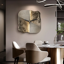 StoneAura - Moderne vægur med stenlook