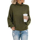 ChicCozy - Rullekrave sweater med høj hals