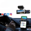 Dashcam med ultrabred dækning og optagelse fra flere vinkler