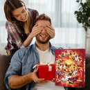 Adventskalender med fodboldtema