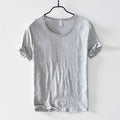 Elijah - BHerre t-shirt med rund hals i blød soft-touch