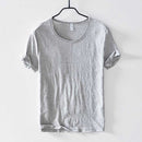 Elijah - BHerre t-shirt med rund hals i blød soft-touch