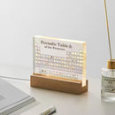 ElementGlow - Oplyst periodisk systemdisplay med 83 rigtige