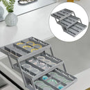 GlamStack - Udvidelig multi-tier smykkebeholder med