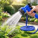 HydroVex - Udvidelig vandingsslange med multi-funktionel spraydyse