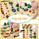 SparkQuest - Montessori opslagstavle til småbørn med 27