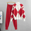 CozyChic - Ounge-ensemble til kvinder med sweater + lange