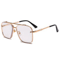 ViewTrail - Aviator Solbriller med Firkantede Linser
