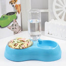 PetServe - 3-i-1 foderstation med vanddispenser
