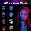 LumeMask - Genopladelig LED-ansigtsmaske med