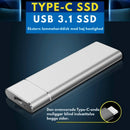 SSD - DataSwift- Ultrahurtig ekstern med USB 3.1 og