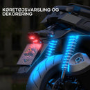TurboGlow - Intenst LED-lys til MC/cykel