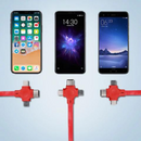 FlexCharge - 3-i-1 USB-opladerkabel