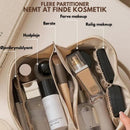 Olivia - Makeup-rejsetaske med bred åbning og stort rum