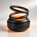 Thermique - Mini Kinetisk Varmeapparat med Dobbelt-Ring Design