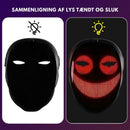 LumeMask - Genopladelig LED-ansigtsmaske med