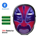 LumeMask - Genopladelig LED-ansigtsmaske med