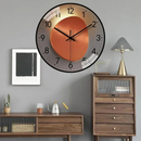 SilentTime - Lydløst digitalt vægur 20 cm med klassisk rund