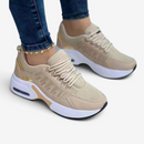 SoleStride - Snøresko med Rund Tå og Fleksibel Gummisål