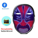 LumeMask - Genopladelig LED-ansigtsmaske med