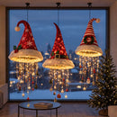 Yulehat - Lysende julehattedekoration til ophæng