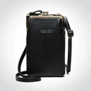 VandreVæv crossbody taske i PU-læder med flere rum