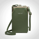 VandreVæv crossbody taske i PU-læder med flere rum