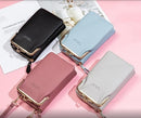 VandreVæv crossbody taske i PU-læder med flere rum