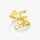 HeartBond - Justerbar ring med specialindgravering af op
