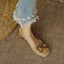 Abigail - Luksuriøse slingbacks i ruskindslook