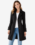 Notchmere - Figursyet trenchcoat med hakrevers