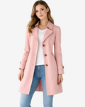 Notchmere - Figursyet trenchcoat med hakrevers