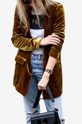 Lapelfit - Slim-fit blazer med reverskrave og sidelommer